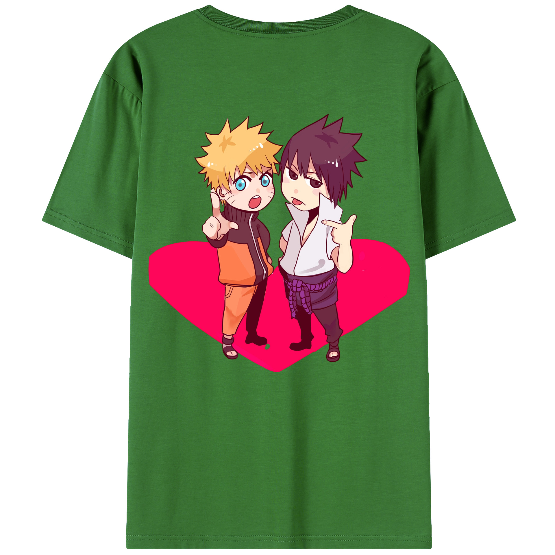 （画像用） NARUTO -ナルト- うずまき ナルト Uzumaki Naruto レディース半袖Tシャツ(バックプリント)